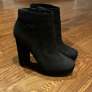 Aldo Leather platform boots